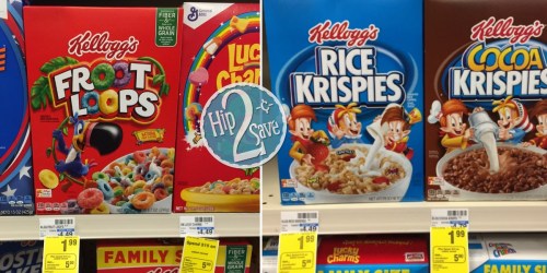 CVS: Select Kellogg’s Cereal Only 87¢ Per Box