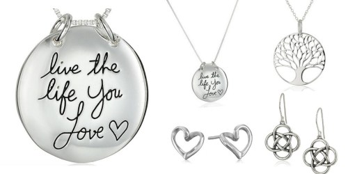 Amazon: Save BIG On Sterling Silver Inspirational Jewelry (Ends Tonight!)