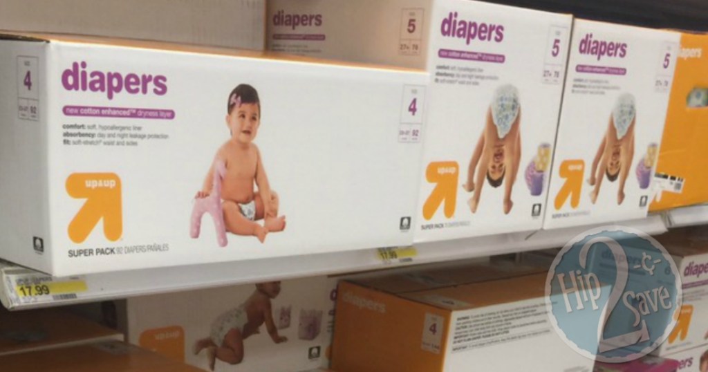 Up & Up diapers at Target Hip2Save