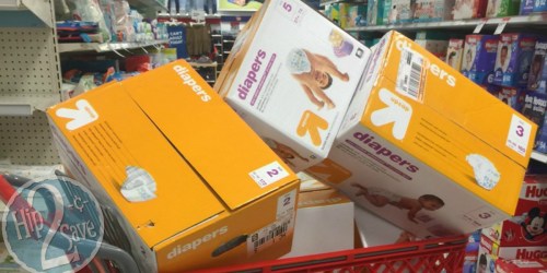 Target: TWO Up&Up Diaper Super Packs AND Baby Wipes 216-Count Only $28.96 (After Gift Card)