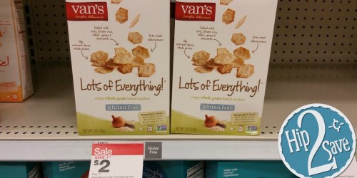 Target: Van’s Gluten-Free Crackers Only 25¢ and Van’s Gluten-Free Waffles Only 63¢