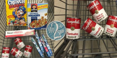 Walgreens Shoppers! Score 11 Items for Under $9 (Cereal, Soups, Toothbrushes & More)