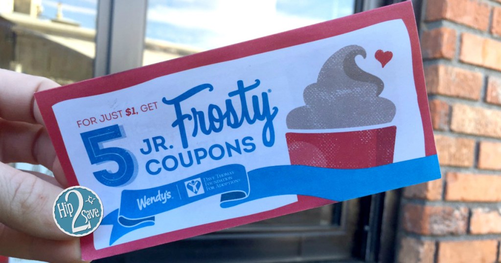 Wendy’s 1 Halloween Coupon Booklet (Includes 5 FREE Jr. Frosty Coupons!)