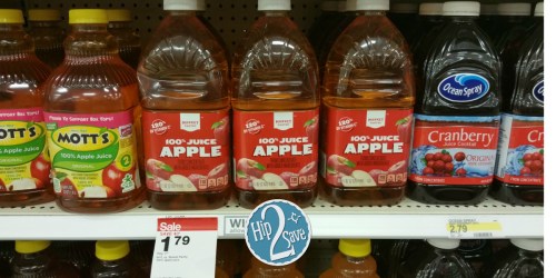 Target: Market Pantry 64oz Apple Juice Just $1.34