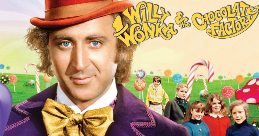 movie poster from Willy WOnka