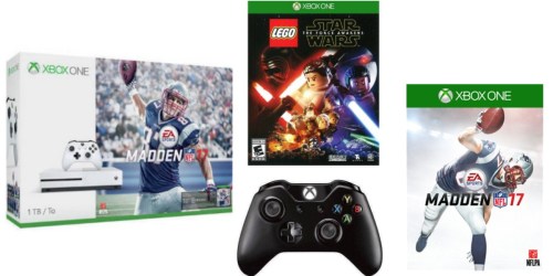 Walmart.com: XBox One Madden NFL 17 Bundle $349 Shipped (Includes Bonus Game and Controller)