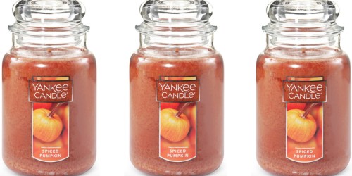 Macy’s.com: *HOT* Yankee Candle Large Spiced Pumpkin Jar ONLY $5.99 (Regularly $30)