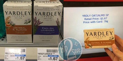 CVS: Yardley Bath Bars Only 54¢ (After Ibotta Rebate)