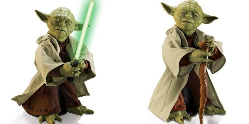 Kohl’s Cardholders: Star Wars Yoda Interactive Toy Only $16.79 Shipped (Regularly $239.99)