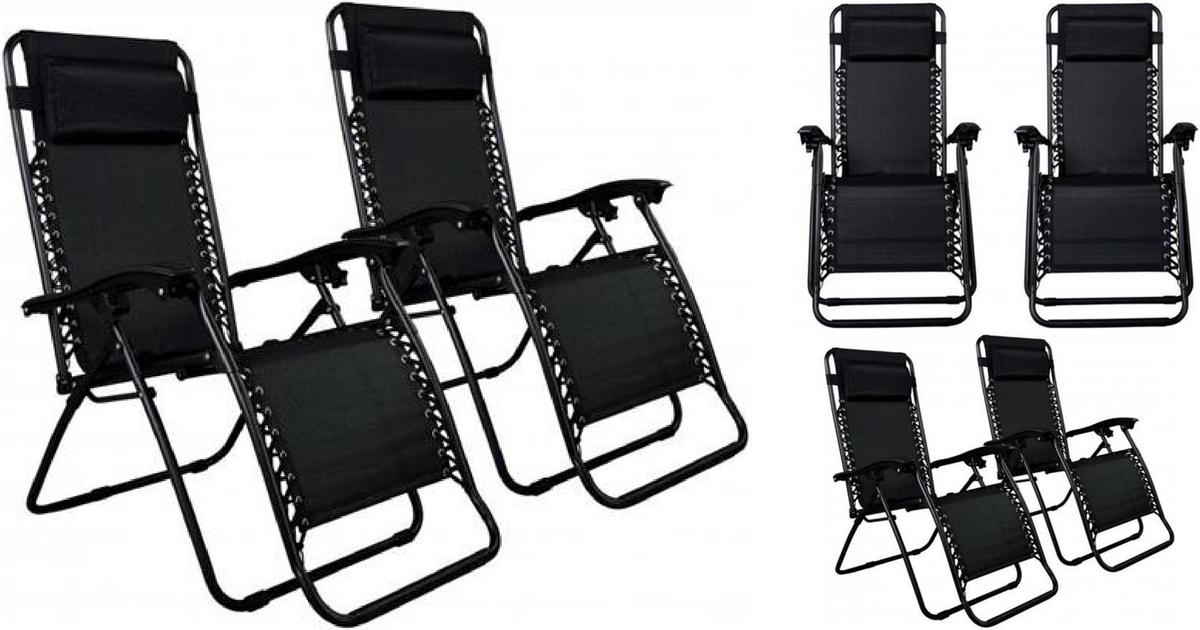 TWO Zero Gravity Chairs ONLY $49.99 Shipped (Regularly $159.95) • Hip2Save