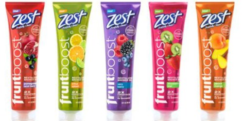 Walgreens: Zest Fruitboost Shower Gel Just 74¢ (After Cash Back Rebates)