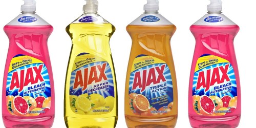 *NEW* $0.50/1 Ajax Dish Soap Coupon = Only $1.15 Per LARGE Bottle at Walgreens (Starting 10/9)