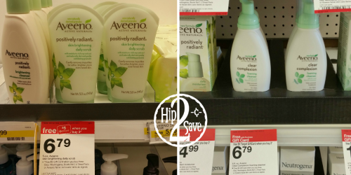Target: Nice Deals on Aveeno & Neutrogena Skin Care Products (After Gift Cards)