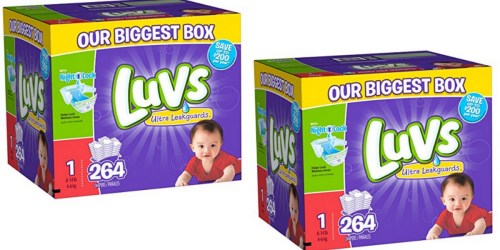 Luvs Big Box Diapers ALL SIZES Only $29.99 Shipped