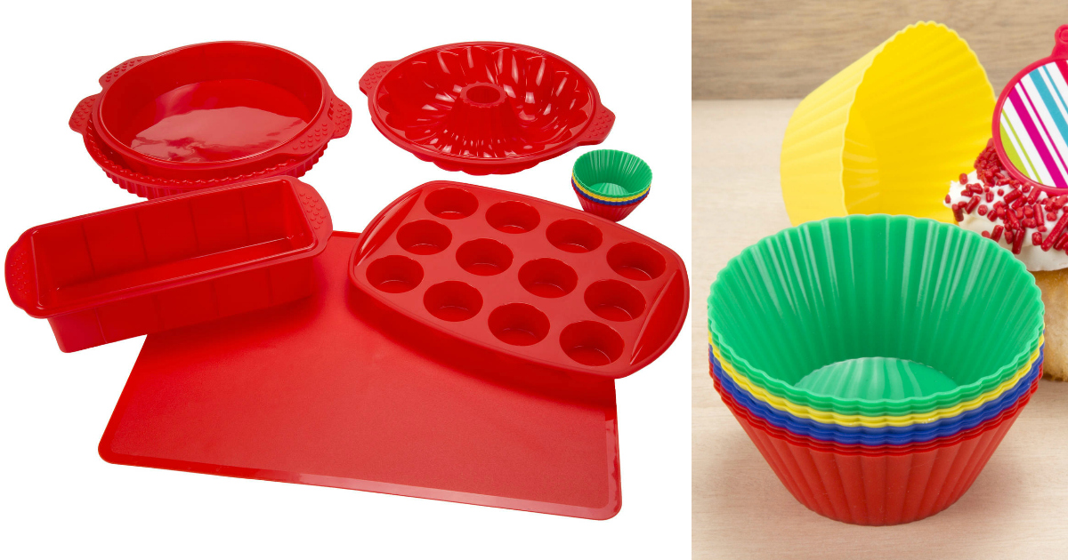 Walmart.com: 18-Piece Silicone Bakeware Set Only $16.97 (Regularly