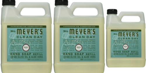 Amazon: Mrs. Meyer’s Liquid Hand Soap 33 Ounce Refill ONLY $4.18 Shipped