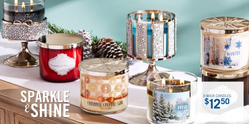 Bath & Body Works: 3-Wick Candles As Low As $9.74 Each Shipped