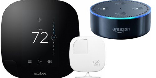 Ecobee3 WiFi Thermostat AND Amazon Echo Dot ONLY $249.98 Shipped (Regularly $299.98)