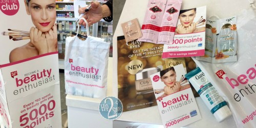 Walgreens: Become a Beauty Enthusiast AND Score FREE Bag of Samples + More