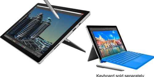 Best Buy: 12.3″ Microsoft Surface Pro 4 WiFi Tablet $549.99 Shipped (Reg. $899.99) – College Students