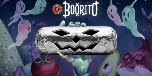 Chipotle: $3 Boorito, Bowl, Salad OR Tacos on Halloween (Just Dress in Costume)