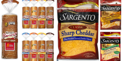 Rare Sargento & Nature’s Harvest Bread Coupons