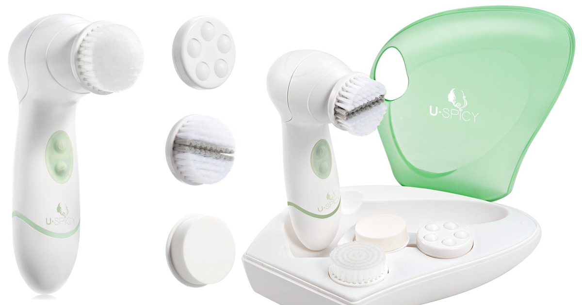 Amazon Facial Cleansing Brush Set Only 14.99 (Regularly 39.99)