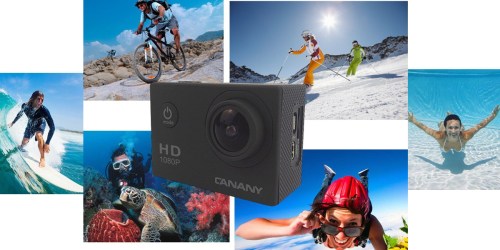 Amazon: Waterproof HD Action Camera with Free Accessories Kit Only $39.98