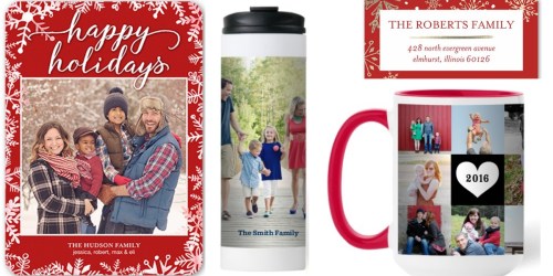 Shutterfly: 10 Holiday Cards AND 24 Address Labels Only $8.98 Shipped (Or $10 Off a $10 Order)