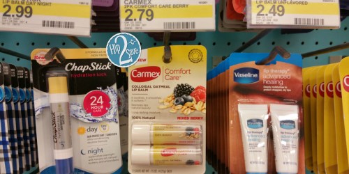 Target: $1.50 Carmex Comfort Care Lip Balm 2-Pack
