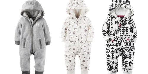 Kohl’s: Carter’s Hooded Fleece Coveralls As Low As $6.40, Carter’s Halloween PJ’s Only $7.22 + More