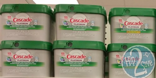 Target: Cascade Platinum ActionPacs 39-Count Only $6.34 (After Gift Card) + More