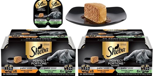 Amazon: SHEBA Perfect Portions Wet Cat Food Only 15¢ Shipped Per Serving