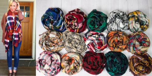Cents of Style: Plaid Blanket Scarves $12.95 Shipped – Lowest Price Ever!