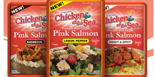 *HOT* $1/1 Chicken of the Sea Salmon Pouch Coupon = FREE at Walmart + More