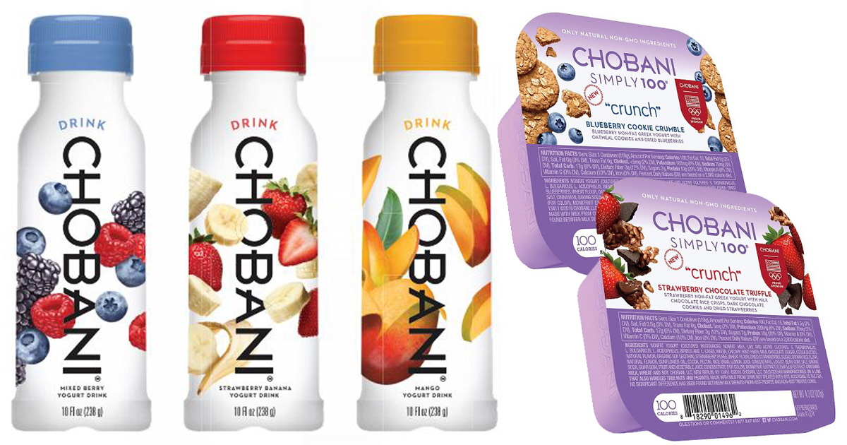 Giant Eagle FREE Chobani Yogurt Drink & Simply 100 Yogurt eCoupons