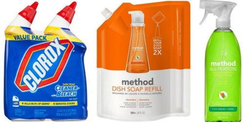 Target.com: Nice Deals On Clorox and Method Household Cleaners