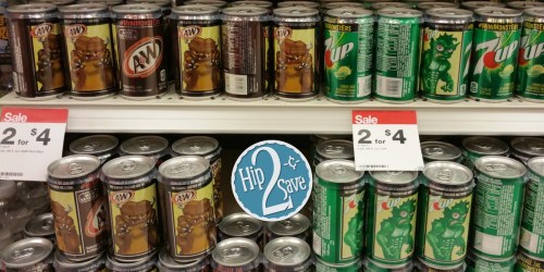 Target: 7UP, A&W, Canada Dry & Sunkist Soda 6-Packs Only $1.40 Each
