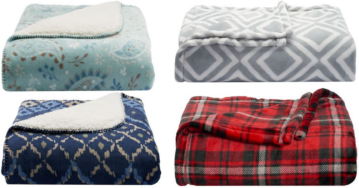 Kohl's Up To 60 Off Cold Weather Bedding = Throws Only 13.32 Each
