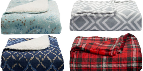 Kohl’s: Up To 60% Off Cold Weather Bedding = Throws Only $13.32 Each (Regularly $49.99)