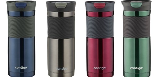 Amazon: Contigo SnapSeal Stainless Steel Mugs Only $8.99 (Today Only)