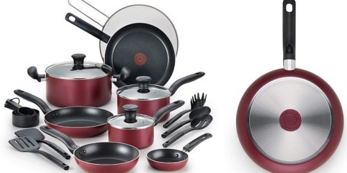 Kohl’s: T-Fal Reserve 20-Piece Nonstick Cookware Set Only $48.99 Shipped (Regularly $169.99)
