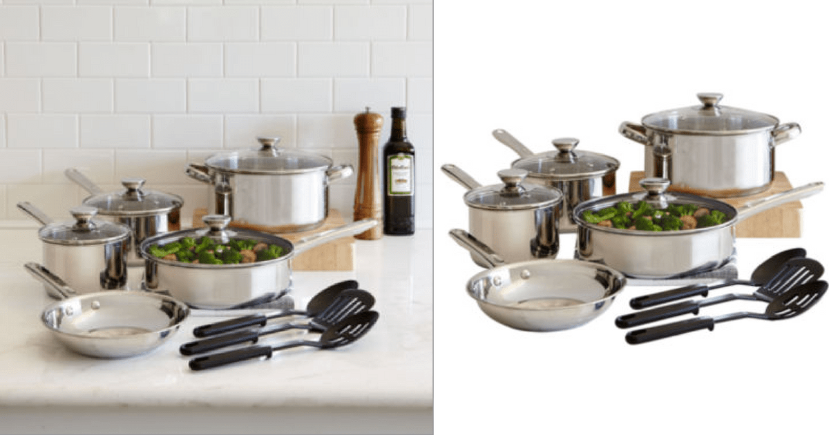 jcpenney cooks 12 piece stainless steel