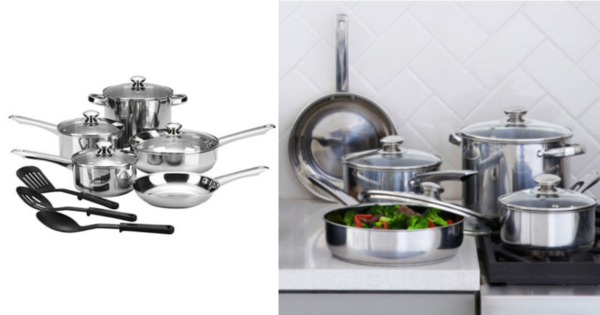 JCPenney Cooks 12Piece Cookware Set Only 51.19 After Rebate