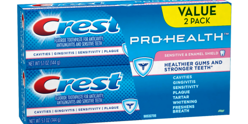 Target: SIX Crest Pro-Health Sensitive Toothpastes ONLY $11.47 After Gift Card (Just $1.91 Each)