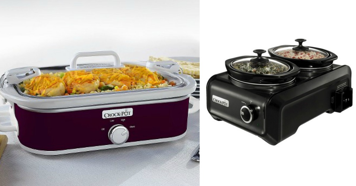 Save BIG on CrockPot Slow Cookers (Great For Holiday
