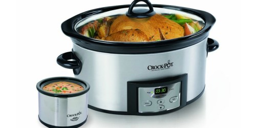 Crock-Pot 6-Quart Programmable Slow Cooker w/ Dipper Only $27.99 Shipped (Reg. $54.50)