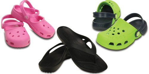 Crocs: Up To 50% Off Select Styles = Girl’s Clogs Only $12.49 (Regularly $24.99)