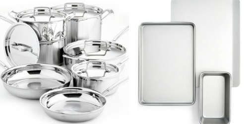 Macy’s: Cuisinart 12-Piece Cookware Set AND 3-Piece Bakeware Set Only $174.99 Shipped (Regularly $460)