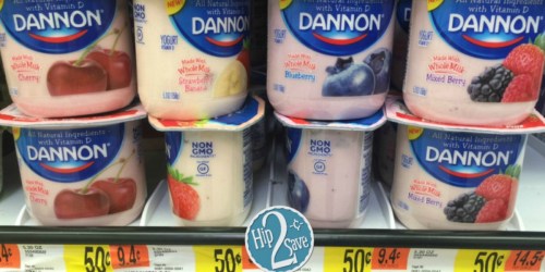 Buy 1 Get 1 Free Dannon Whole Milk Yogurt Cups Coupon = FREE at Walmart (After Ibotta)